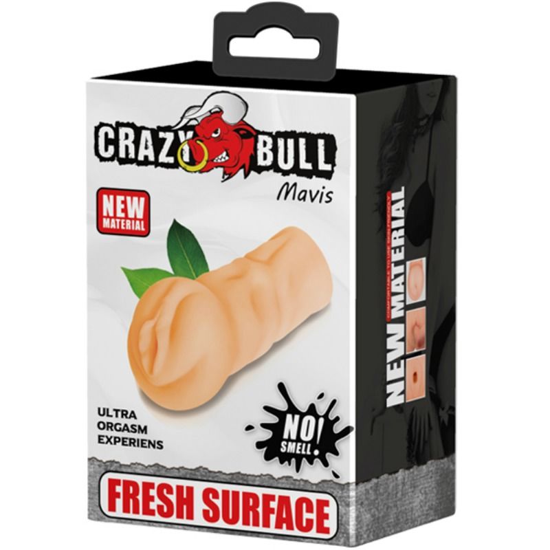 CRAZY BULL - MASTURBADOR VAGINA MAVIS 15.2 CM - CRAZY BULL | Lingerie Harness Boutique