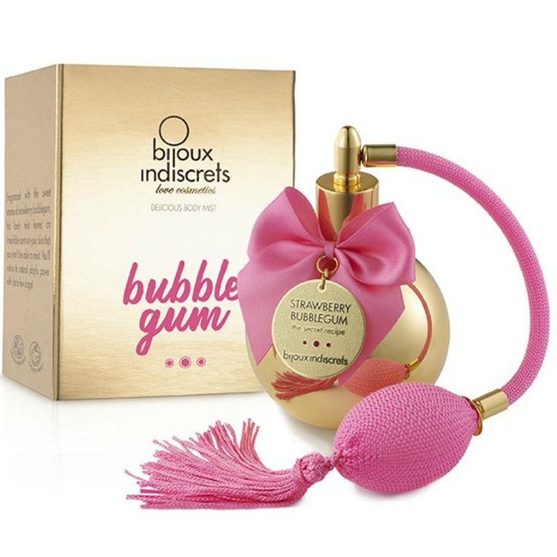 BIJOUX - BUBBLE GUM BODY MIST FRAGOLA GUM 100 ML - BIJOUX LOVE COSMETIQUES | Lingerie Harness Boutique