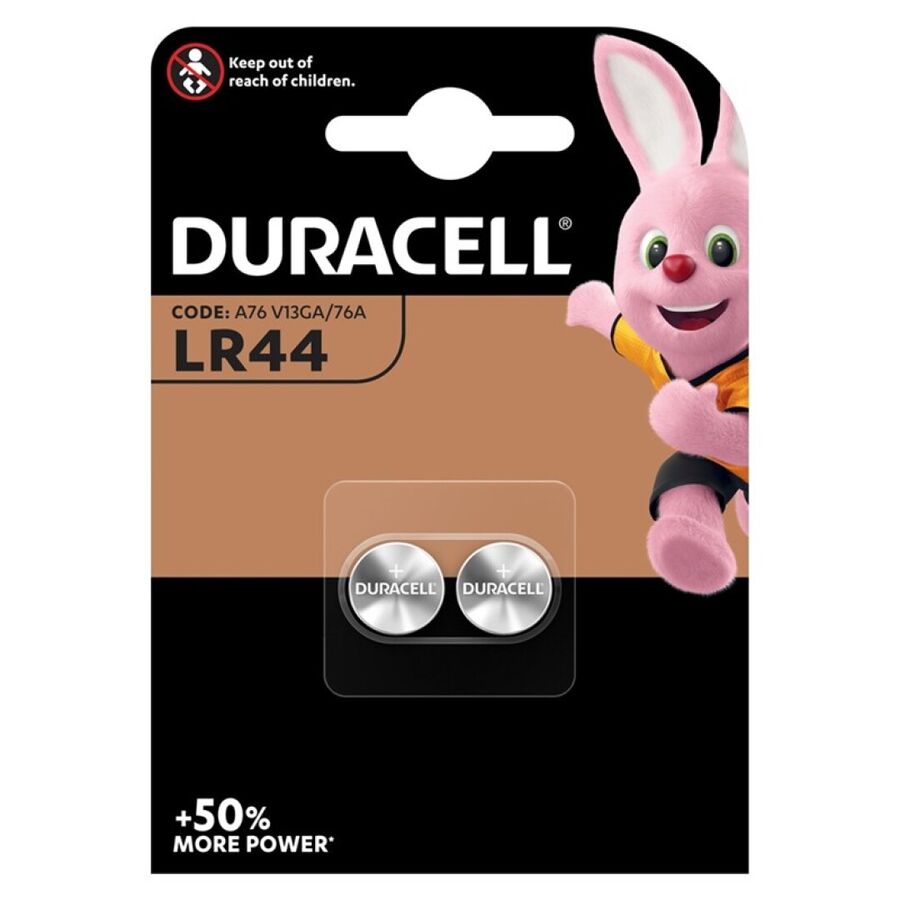 DURACELL - BATTERIA - LR44 1,5V 2 UNIT - DURACELL | Lingerie Harness Boutique