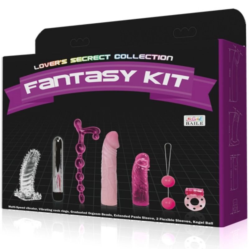 BAILE - KIT FANTASY COLLEZIONE SEGRETA DEGLI AMANTI - BAILE STIMULATING | Lingerie Harness Boutique