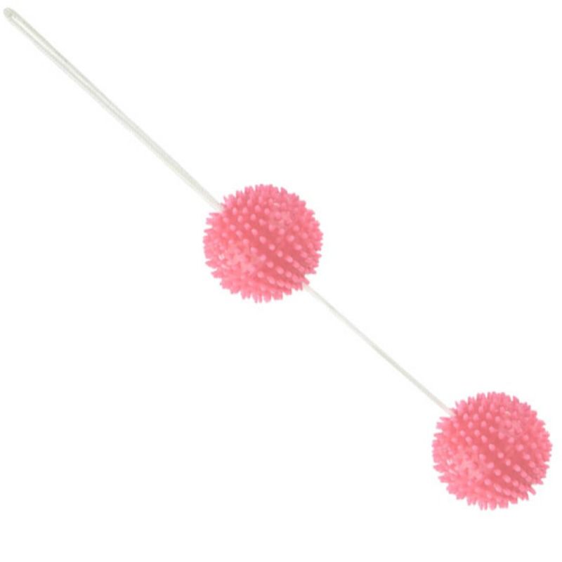 BAILE - UN PIACERE PROFONDO SFERE ROSA STRUTTURATO 3.6 CM - BAILE STIMULATING | Lingerie Harness Boutique