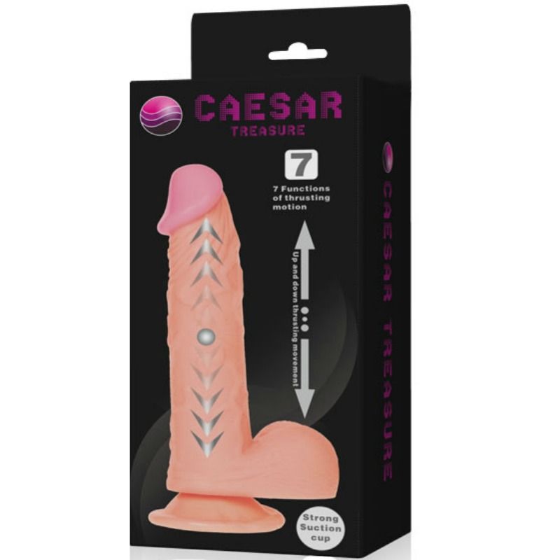 BAILE - FUNZIONE UP & DOWN DEL DILDO REALISTICO DEL TESORO DI CAESAR - BAILE VIBRATORS | Lingerie Harness Boutique