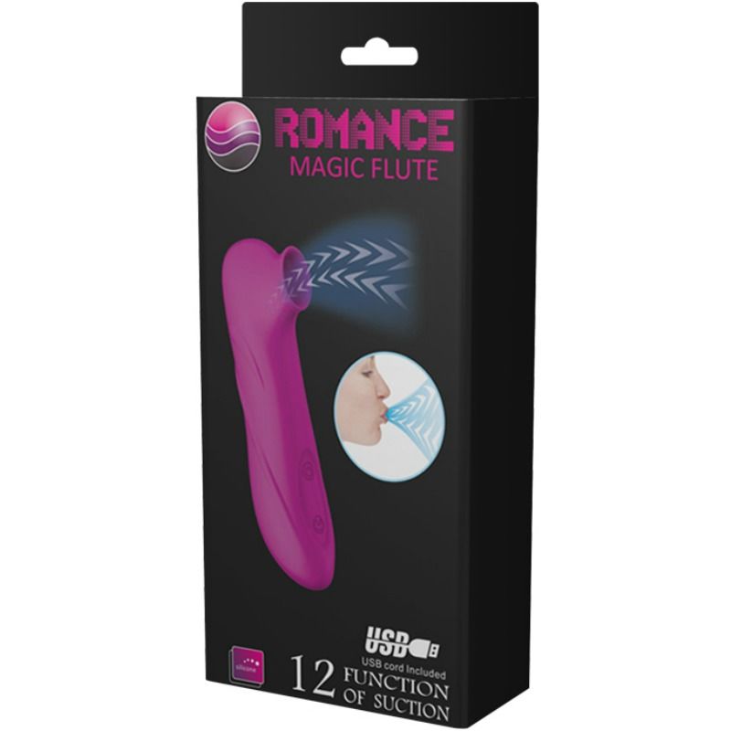 ROMANCE - STIMOLATORE DI ASPIRAZIONE FLAUTO MAGICO - ROMANCE | Lingerie Harness Boutique