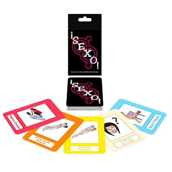 KHEPER GAMES - SEXO! POSITION CARDS GAME / ES - KHEPER GAMES | Lingerie Harness Boutique