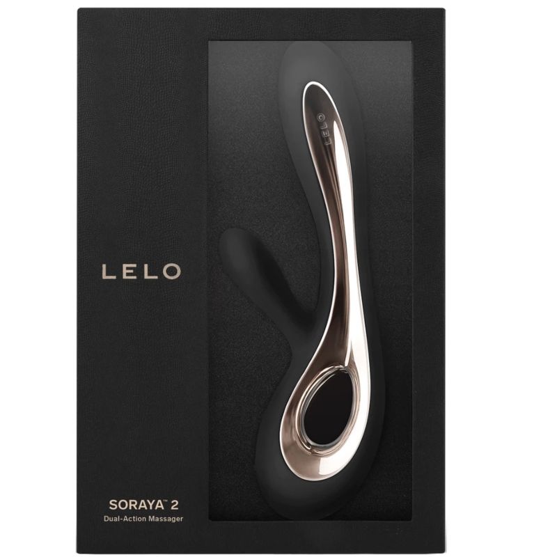 LELO - VIBRATORE CONIGLIO NERO SORAYA 2 - LELO | Lingerie Harness Boutique