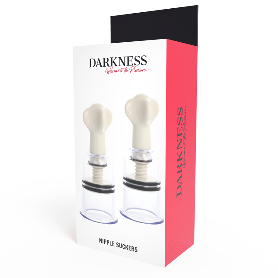 DARKNESS - SUCCHIA CAPEZZOLO TRASPARENTE DIAMETRO 3,1 CM - DARKNESS SENSATIONS | Lingerie Harness Boutique