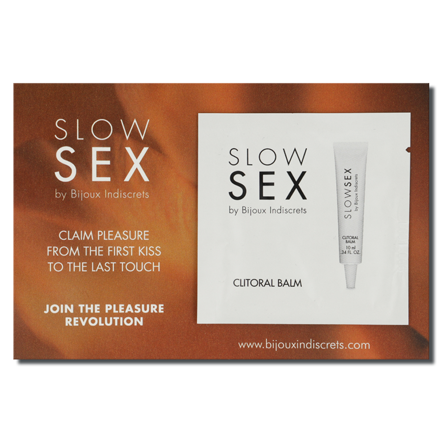 BIJOUX - SLOW SEX BALSAMO STIMOLANTE PER IL CLITORIDE 2 ML - BIJOUX SLOW SEX | Lingerie Harness Boutique