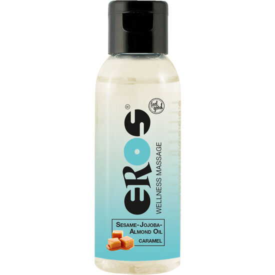 EROS - WELLNESS OLIO DA MASSAGGIO CARAMELLO 50 ML - EROS CLASSIC LINE | Lingerie Harness Boutique