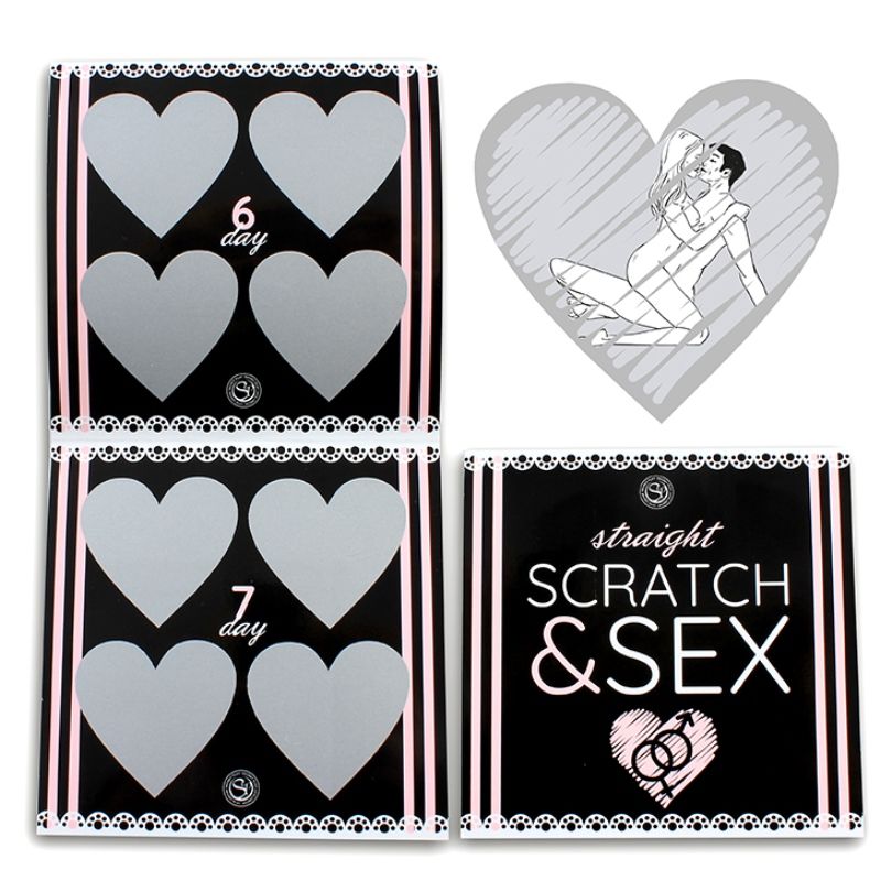 SECRETPLAY - GIOCO DI GRATTA E SESSO PER COPPIE ETERO (ES/EN/FR/PT/DE) - SECRETPLAY 100% GAMES | Lingerie Harness Boutique