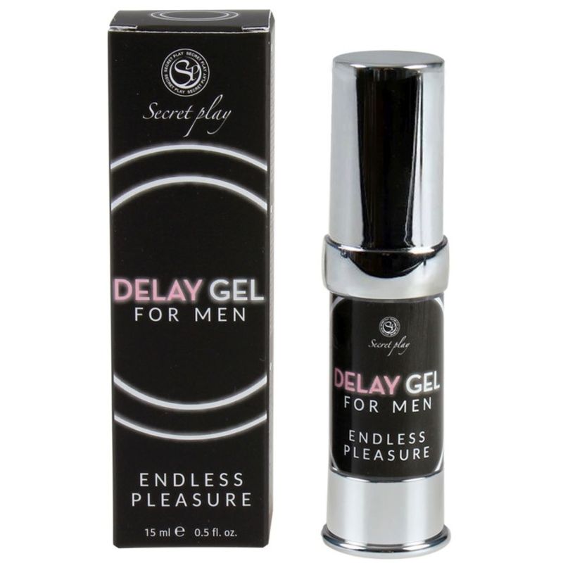 SECRETPLAY - GEL RITARDANTE PER UOMO PIACERE INFINITO 15 ML - SECRETPLAY COSMETIC | Lingerie Harness Boutique