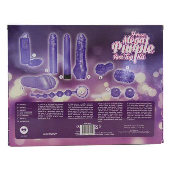 TOYJOY - SOLO PER TE MEGA KIT GIOCATTOLI SESSUALI VIOLA - TOYJOY | Lingerie Harness Boutique