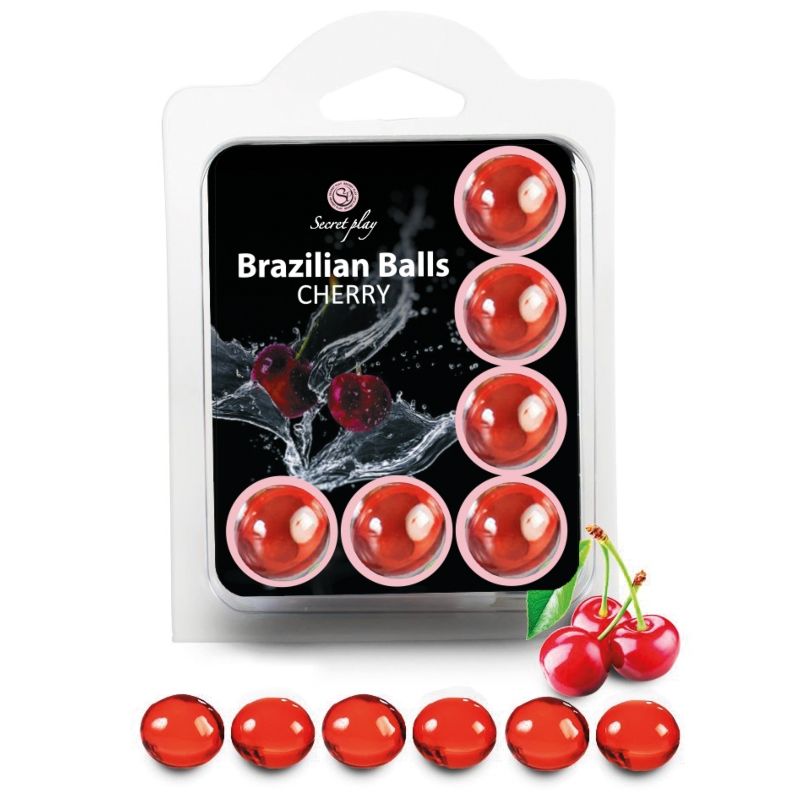 SECRETPLAY - BRASILIANI PALLE DI CILIEGIE - SECRETPLAY COSMETIC | Lingerie Harness Boutique