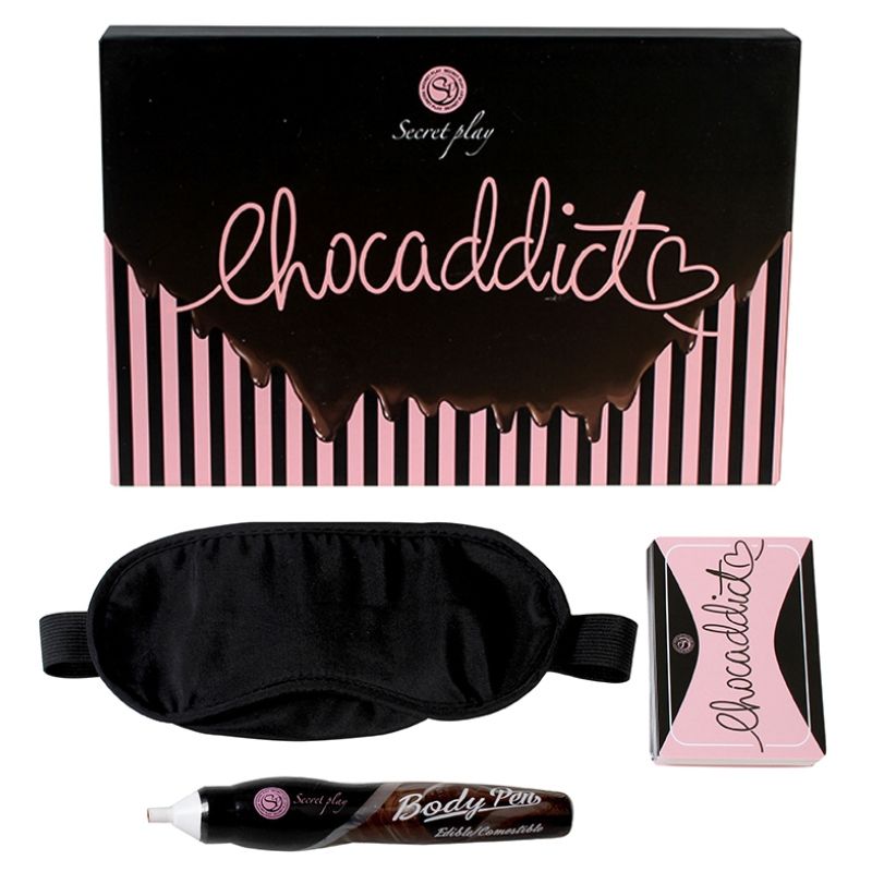 SECRETPLAY - GIOCO "CHOCADDICT" (FR/PT) - SECRETPLAY 100% GAMES | Lingerie Harness Boutique