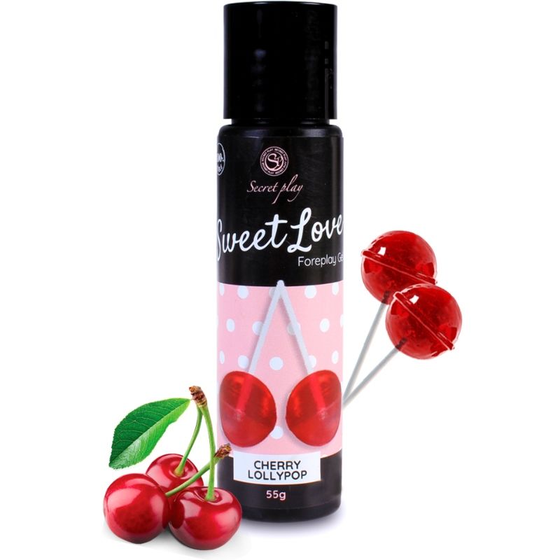 SECRETPLAY - GEL LECCA LECCA ALLA CILIEGIA DOLCE AMORE 60 ML - SECRETPLAY COSMETIC | Lingerie Harness Boutique