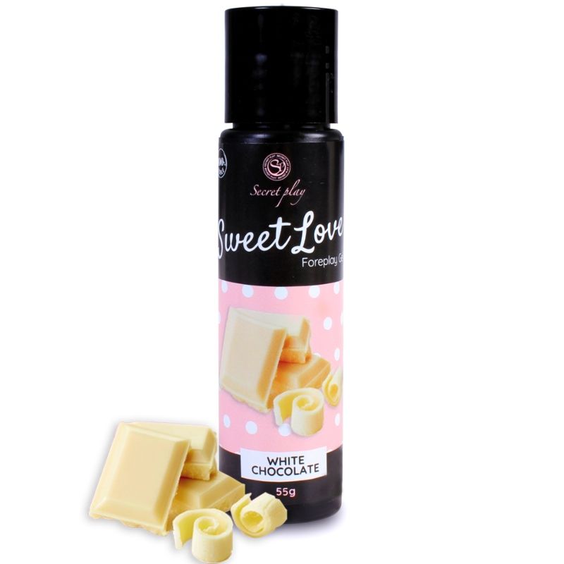 SECRETPLAY - GEL DOLCE AMORE CIOCCOLATO BIANCO 60 ML - SECRETPLAY COSMETIC | Lingerie Harness Boutique