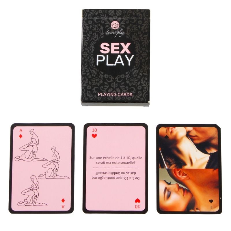 SECRETPLAY - CARTE DA GIOCO SEX PLAY (FR/PT) - SECRETPLAY 100% GAMES | Lingerie Harness Boutique