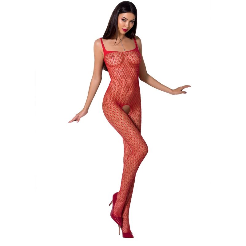 PASSION - WOMAN BS071 BODYSTOCKING BIANCO TAGLIA UNICA - PASSION WOMAN | Lingerie Harness Boutique