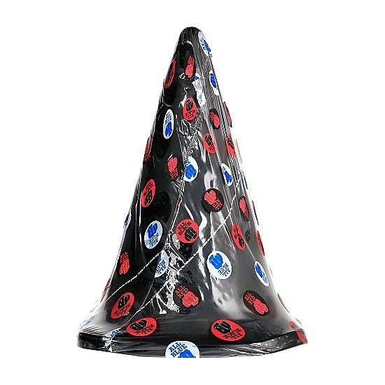 ALL BLACK - SPINA TRIANGOLARE 30 CM - ALL BLACK | Lingerie Harness Boutique