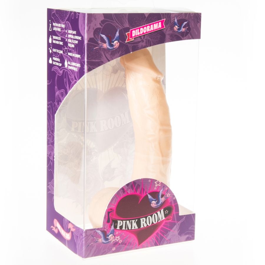 PINK ROOM - DILDO REALISTICO CONNOR FLESH 16 CM - PINK ROOM | Lingerie Harness Boutique