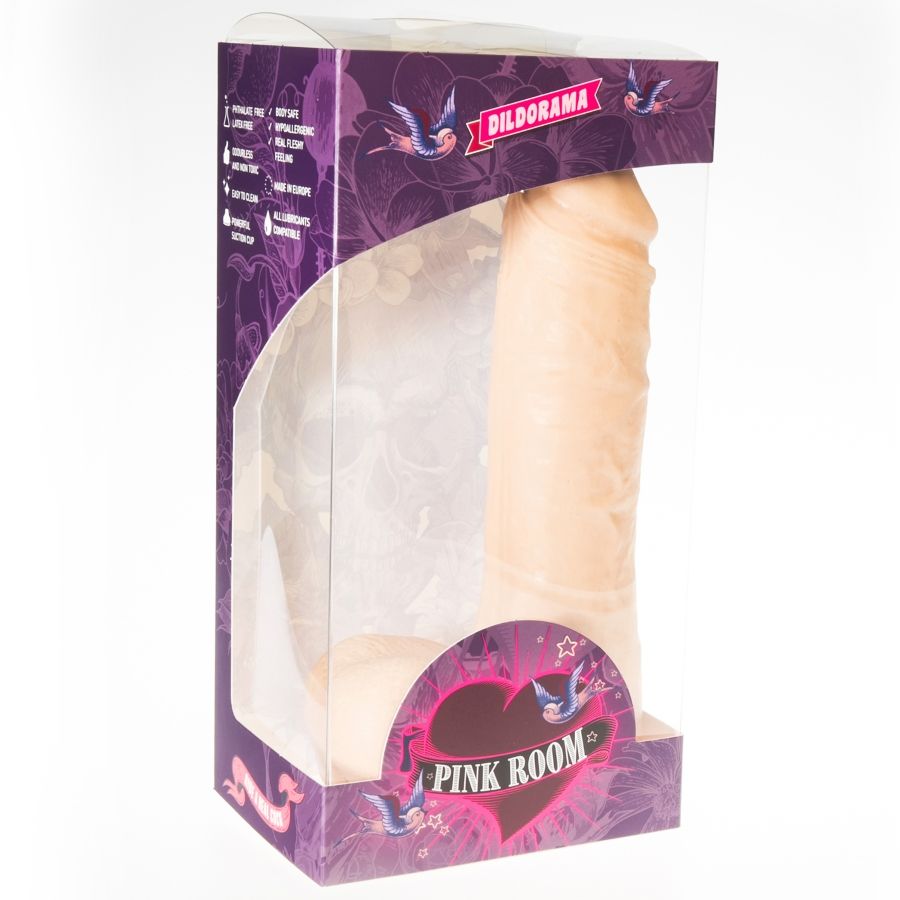 PINK ROOM - ANTON DILDO REALISTICO FLESH 21,5 CM - PINK ROOM | Lingerie Harness Boutique