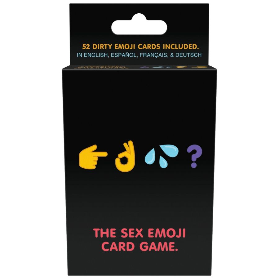 KHEPER GAMES - GIOCO DI CARTE EMOJIS SESSUALI DTF - KHEPER GAMES | Lingerie Harness Boutique