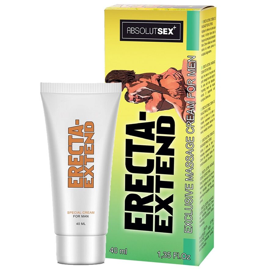 RUF - ERECTA EXTEND CREMA RITARDA E RINFRESCANTE 40ML - RUF | Lingerie Harness Boutique