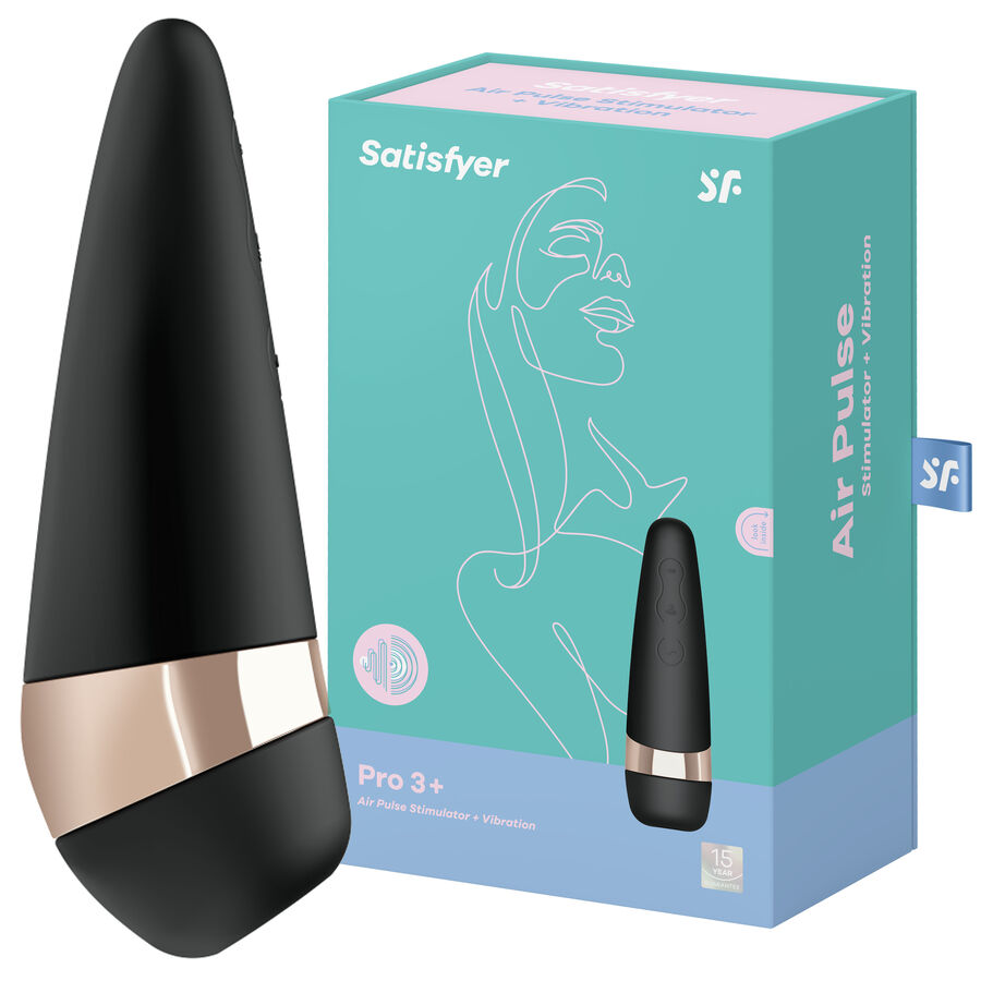 SATISFYER - PRO 3 VIBRAZIONE EDIZIONE 2020 - SATISFYER AIR PULSE | Lingerie Harness Boutique