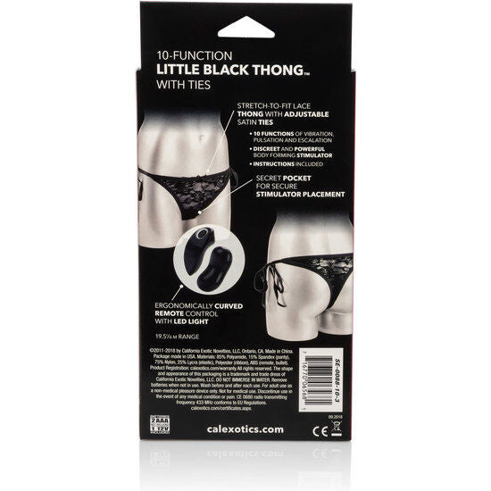 CALEXOTICS - PERIZOMA 10 FUNZIONI CON LACCETTI - CALEXOTICS | Lingerie Harness Boutique