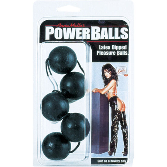 CALEXOTICS - POWER SFERE ANALI NERE - CALEXOTICS | Lingerie Harness Boutique