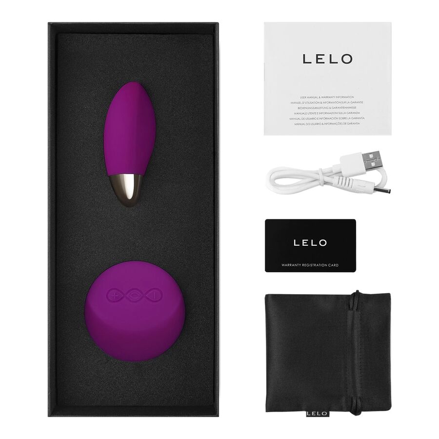 LELO - LYLA 2 INSIGNIA DESIGN EDITION DEEP ROSE MASSAGER UOVO - LELO | Lingerie Harness Boutique