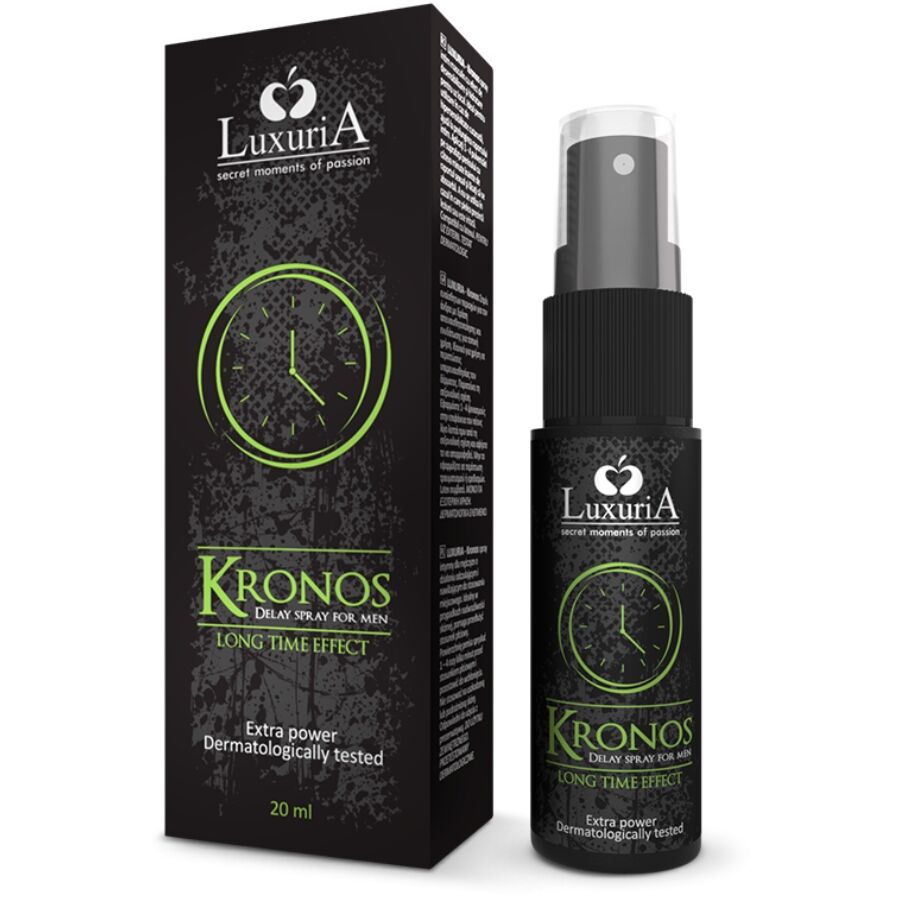 INTIMATELINE LUXURIA - KRONOS RITARDANTE SPRAY EFFETTO DESENSIBILIZZANTE 20 ML - INTIMATELINE LUXURIA | Lingerie Harness Boutique
