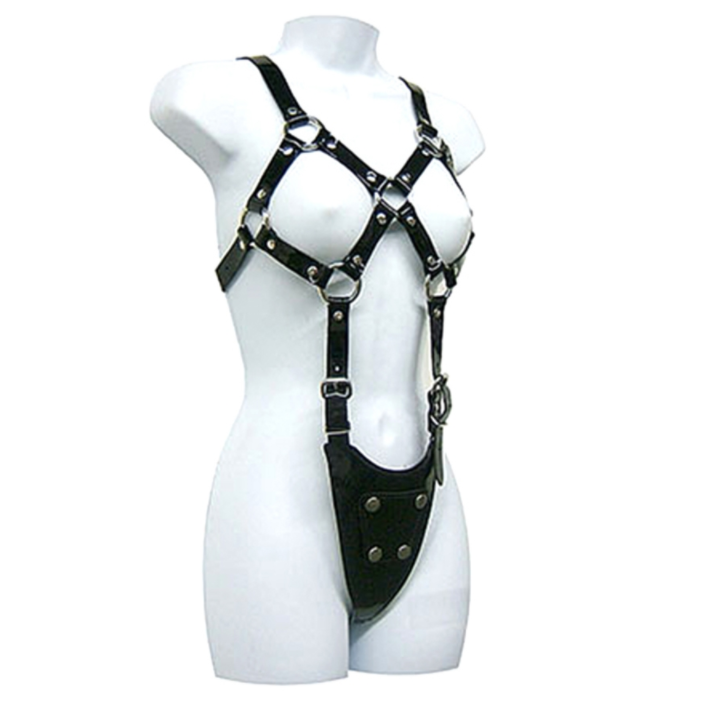 LEATHER BODY - CORPO ESPOSTO DONNA - LEATHER BODY | Lingerie Harness Boutique