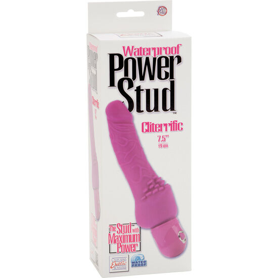 CALEXOTICS - VIBRATORE ROSA POWER STUD CLITERRIFIC - CALEXOTICS | Lingerie Harness Boutique