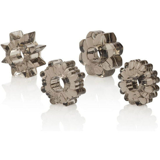 CALEXOTICS - BASIC ESSENTIALS CONFEZIONE DA 4 - CALEXOTICS | Lingerie Harness Boutique