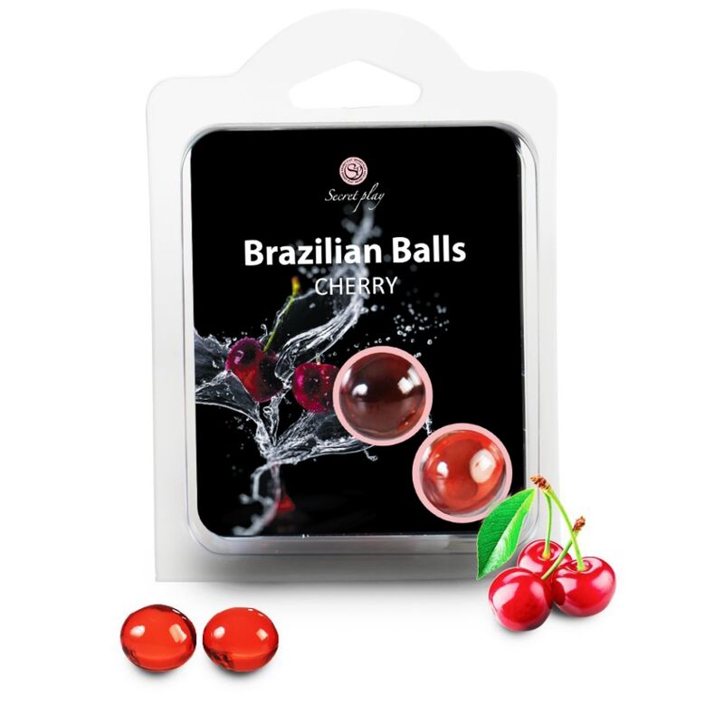 SECRETPLAY - BRASILIAN BALLS CILIEGIA - SECRETPLAY COSMETIC | Lingerie Harness Boutique