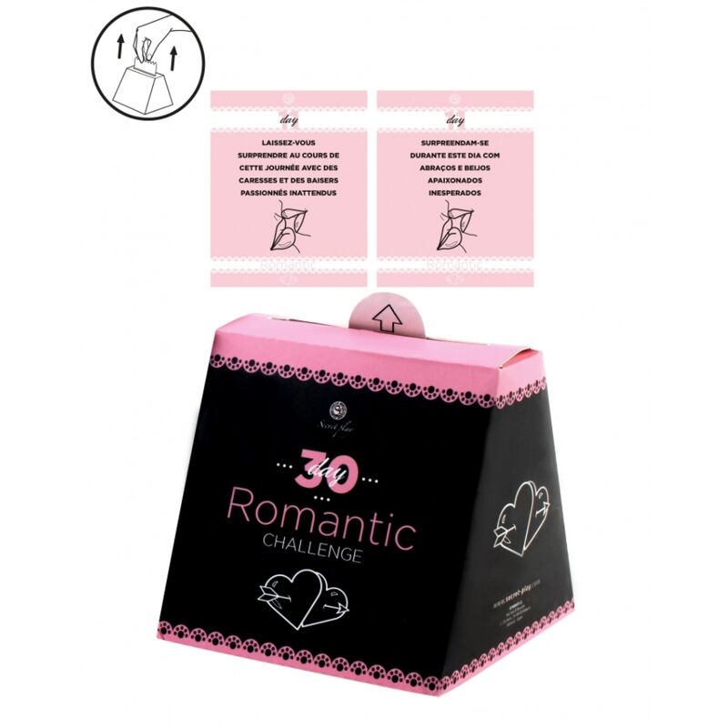 SECRETPLAY - 30 SFIDE ROMANTICHE (FR/PT) - SECRETPLAY 100% GAMES | Lingerie Harness Boutique