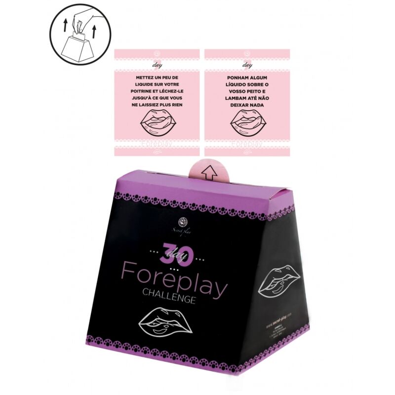 SECRETPLAY - SFIDA 30 GIORNI DI RAPPORTI (FR/PT) - SECRETPLAY 100% GAMES | Lingerie Harness Boutique
