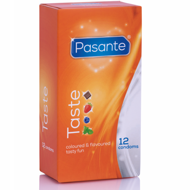 PASANTE - PRESERVATIVI GUSTI 12 UNIT - PASANTE | Lingerie Harness Boutique