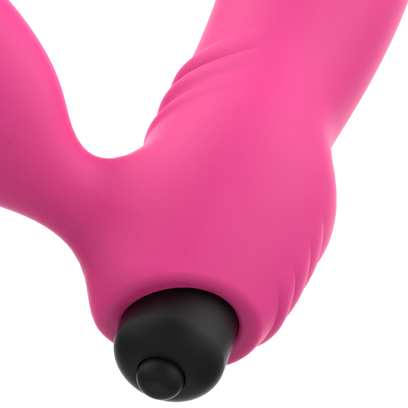 OHMAMA - VIBRATORE BIX DOPPIA STIMOLAZIONE EDIZIONE NATALIZIA ROSA - OHMAMA VIBRATORS | Lingerie Harness Boutique