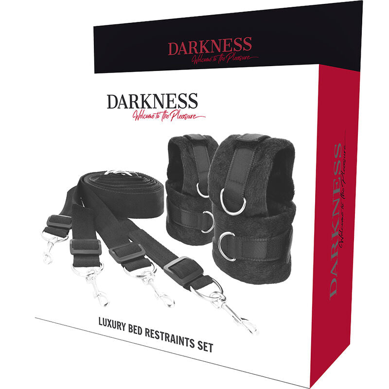 DARKNESS - SET CRAVATTE DA LETTO - DARKNESS BONDAGE | Lingerie Harness Boutique