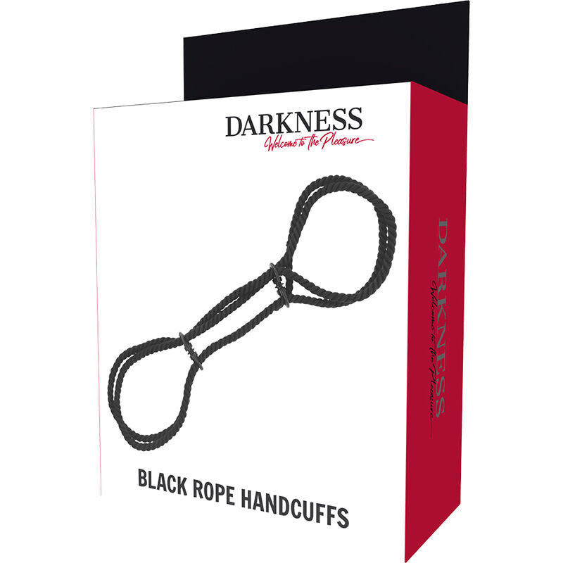 DARKNESS - MANETTE O MANETTE ALLA CAVIGLIA IN CORDA DI COTONE 100%. - DARKNESS BONDAGE | Lingerie Harness Boutique