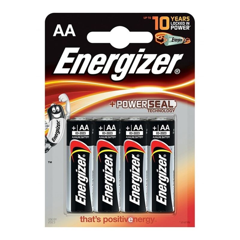 ENERGIZER - BATTERIA ALCALINA AA LR6 *4 - ENERGIZER | Lingerie Harness Boutique