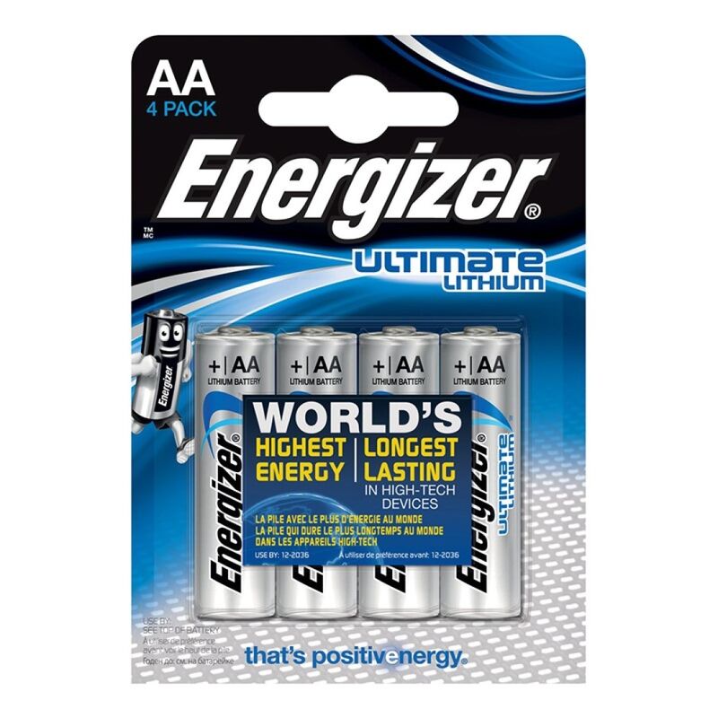 ENERGIZER - ULTIMATE LITIO AA L91 LR6 1,5V *4 - ENERGIZER | Lingerie Harness Boutique