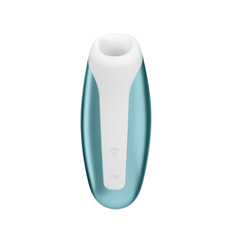 SATISFYER - LOVE BREEZE SUCCIONADOR BLU GHIACCIO - SATISFYER AIR PULSE | Lingerie Harness Boutique