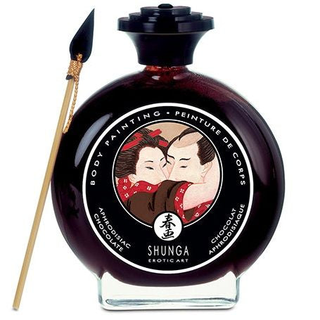SHUNGA - VERNICE PER IL CORPO AL CIOCCOLATO - SHUNGA MASSAGE CREAM | Lingerie Harness Boutique