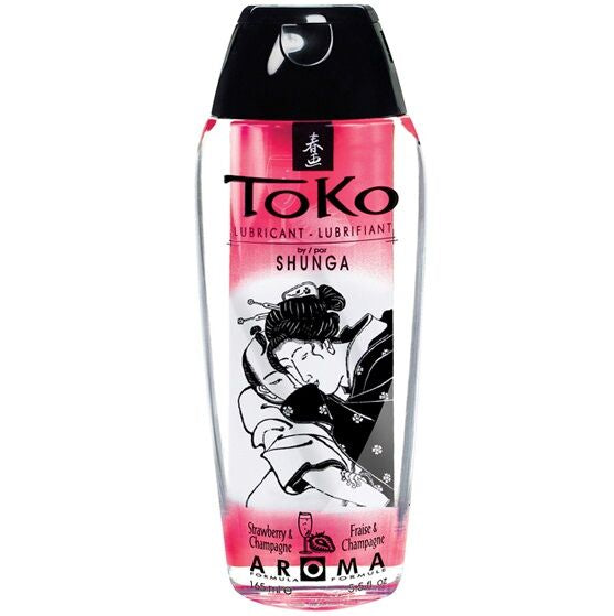 SHUNGA - AROMA LUBRIFICANTE TOKO FRAGOLA E CHAMPAGNE - SHUNGA LUBRICANTS | Lingerie Harness Boutique
