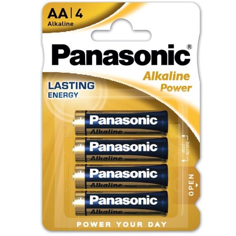 PANASONIC - BATTERIA BRONZO AA LR6 4U - PANASONIC | Lingerie Harness Boutique