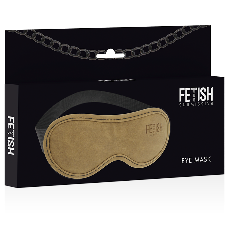 FETISH SUBMISSIVE ORIGIN - MASCHERA IN PELLE VEGANA CON FODERA IN NEOPRENE - FETISH SUBMISSIVE ORIGIN | Lingerie Harness Boutique