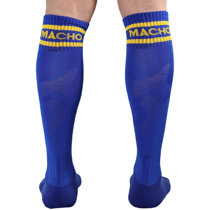 MACHO - CALZINO LUNGO TAGLIA UNICA BLU - MACHO UNDERWEAR | Lingerie Harness Boutique
