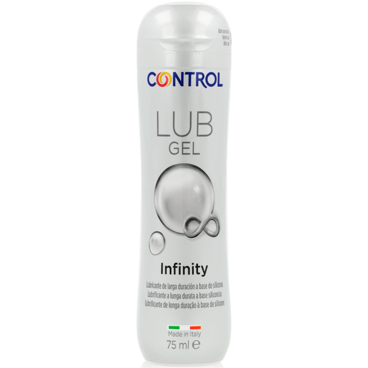 CONTROL - LUBRIFICANTE A BASE SILICONE INFINITY 75 ML - CONTROL LUBES | Lingerie Harness Boutique